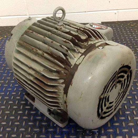 Used BALDOR 5 HP High Efficiency Motor 07H338W216G1 Used
