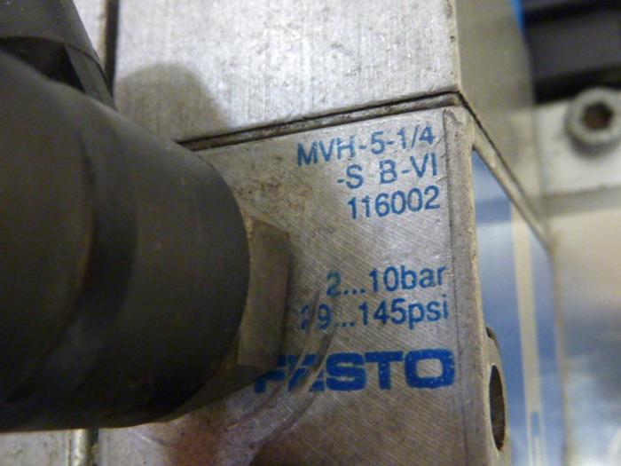 Used FESTO Control Block / Valve Terminal IFB8-02 #52855