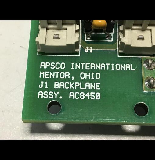 Used APSCO Van Dorn Rack Circuit Board AC8450 USED