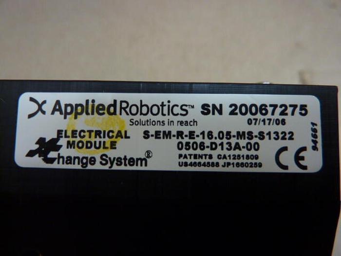 APPLIED ROBOTICS INC Electrical Module 0506-D13A #30019