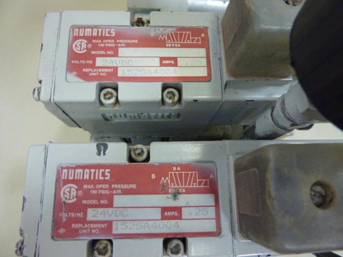 Used NUMATICS Valve & Manifold 152SA4004 SYSTEM #59912