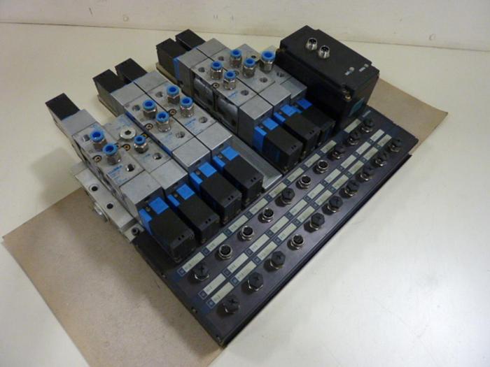 Used FESTO Control Block / Valve Terminal TN 18 859 #52769