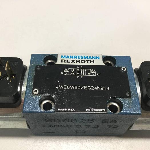 Used MANNESMANN REXROTH Valve 4WE6W60/EG24N9K4 #97512
