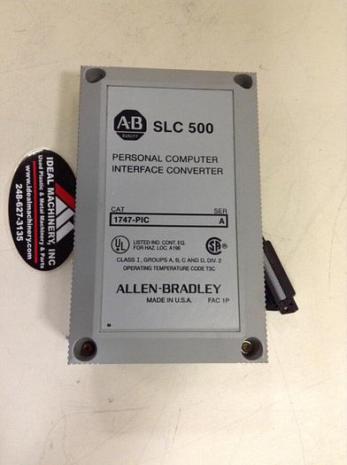 Used ALLEN BRADLEY Interface Converter 1747-PIC SER A #75292
