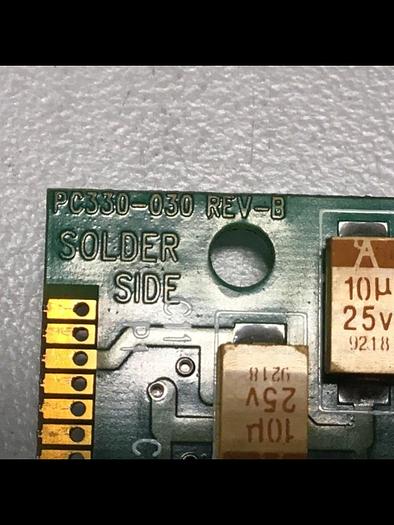 Used VAN DORN Operator Circuit Board PC330-034 Used
