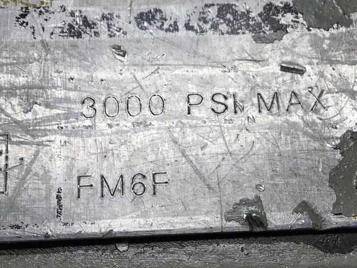 Used PARKER Hydraulic Flow Control Valve FM6F #135927