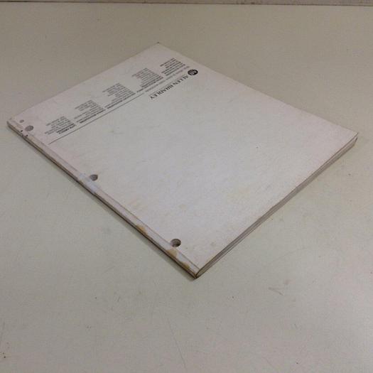 Used ALLEN BRADLEY Installation and Operation Manual 1747-804 #70848