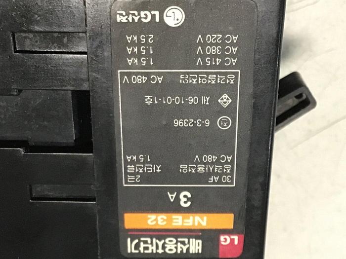 Used LG Circuit Breaker 3 Amp NFE32-3A #119799