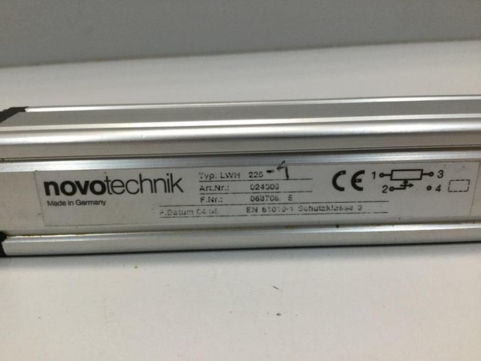 Used NOVOTECHNIK Linear Transducer LWH225 Used