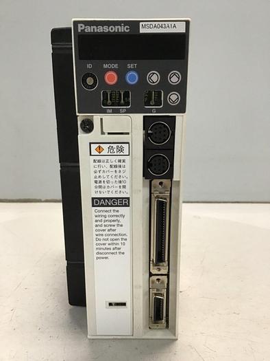 Used PANASONIC AC Servo Driver MSDA043A1A Used