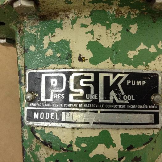 Used PSK Progressing Cavity Pump PCM-6 #74858
