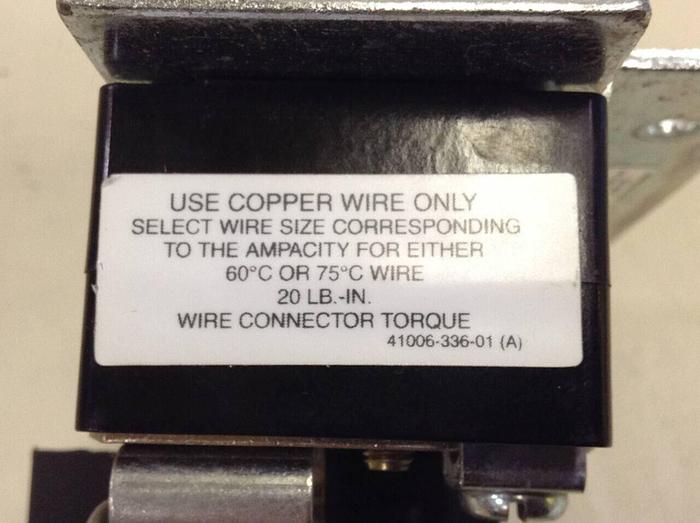 Used ALLEN BRADLEY Trailer Fuse 1494V-FS30 SER D #86254