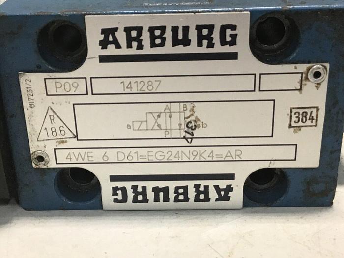 Used ARBURG Valve 4WE6D61EG24N9K4-AR USED