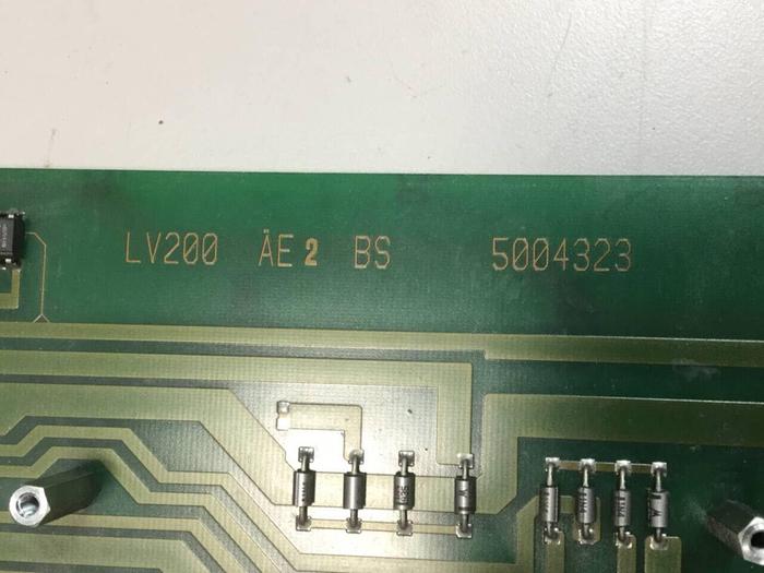 Used KRAUSS MAFFEI Circuit Board LV200 #93507