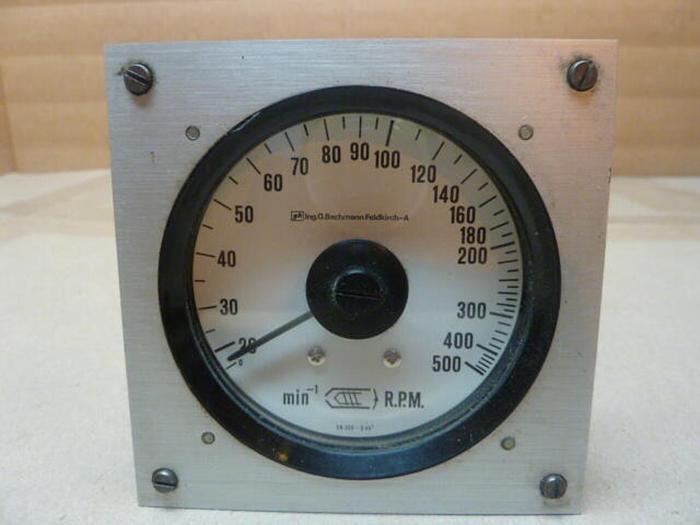 Used BACHMANN ELECTRONIC Meter Gauge EN 300-Q40 #30545