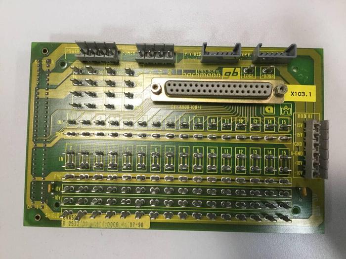Used BACHMANN ELECTRONIC Circuit Board CVA5001001A #100584