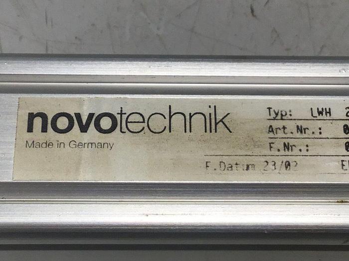 Used NOVOTECHNIK Linear Transducer LWH202 #126068