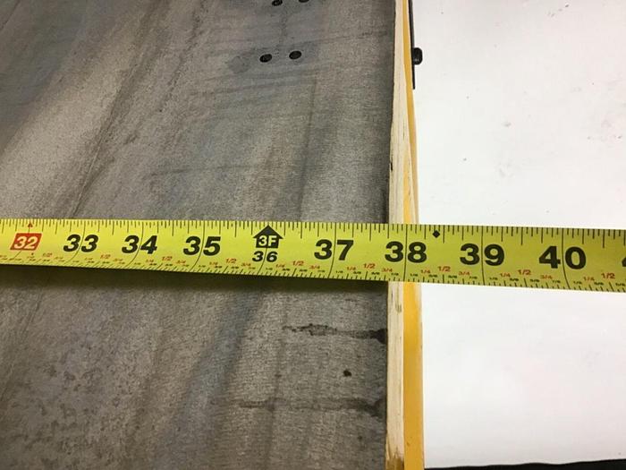 Used VAN DORN Rear Platen 303676-D #139035