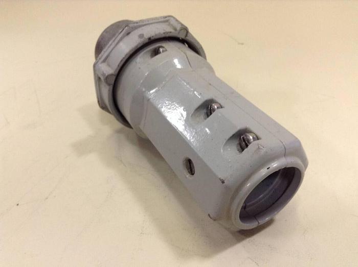 Used CROUSE HINDS Body Grounded Connector Plug APJ-3475 M-72 #86165