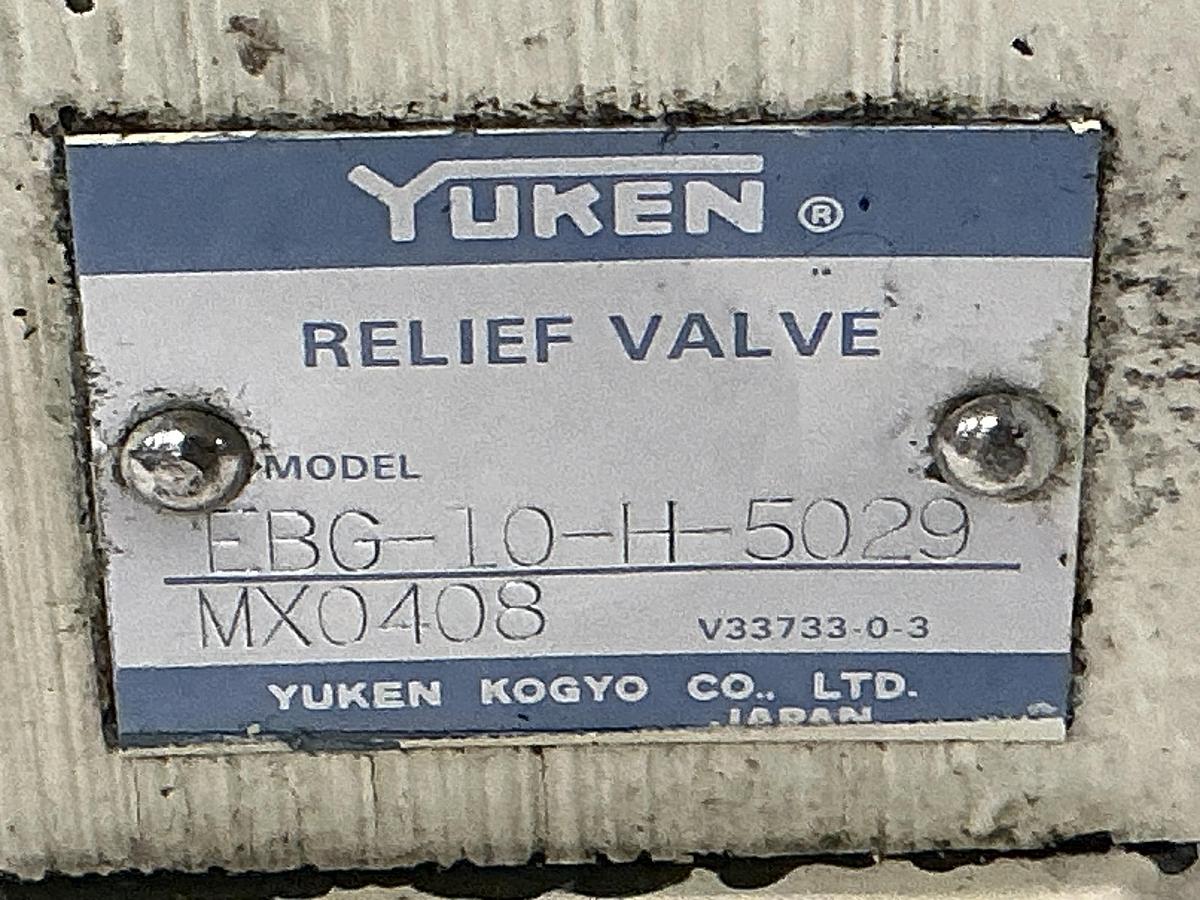 Used YUKEN KOGYO EDG-01V-H-1-PNT11-5096-R