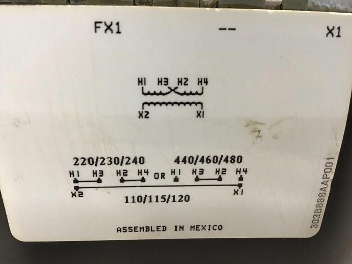 Used GENERAL ELECTRIC 1.5 kVA Transformer 9T58K0053 Used