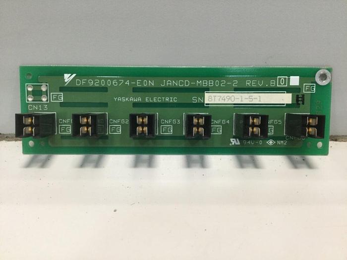 Used YASKAWA Backplane Board JANCD-MBB02-2 REV B Used
