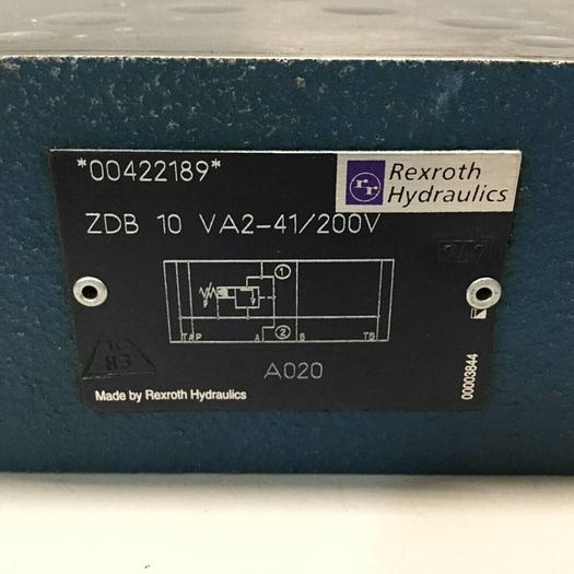 Used REXROTH Valve ZDB10VA241200V #97479