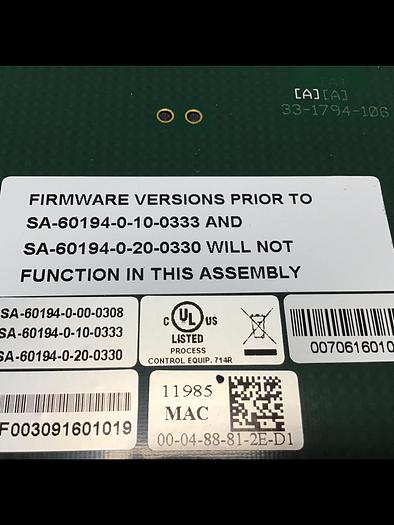 Used BARBER COLMAN A-60194-009-1 Circuit Board Used #141665