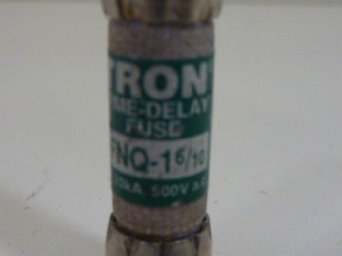 Used TRON 1 6/10 Amp Fuse FNQ-1-6/10 #62231