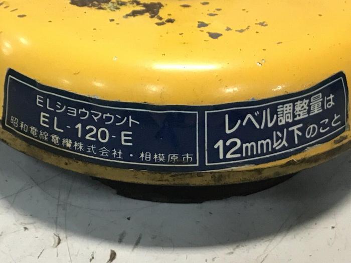 Used DENKI CO Leveling Mount Pad EL-120-E Used #122730