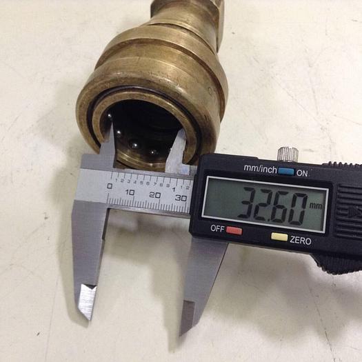 Used TOMCO INC Double Shutoff Quick Coupler Fitting THK6 #84858