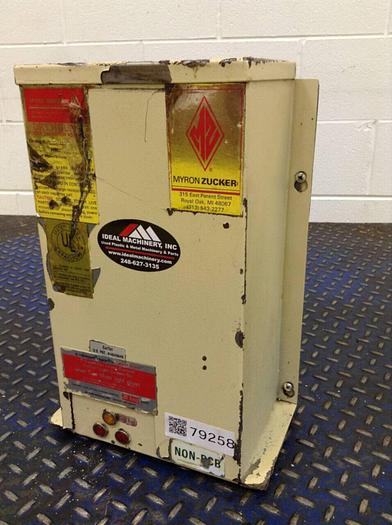 Used MYRON ZUCKER Drymount Power Capacitor KID43005-3 #79259