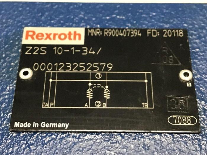 Used REXROTH Check Valve Z2S10134 #117066