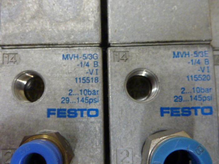 Used FESTO Control Block / Valve Terminal IFB8-02 #52823