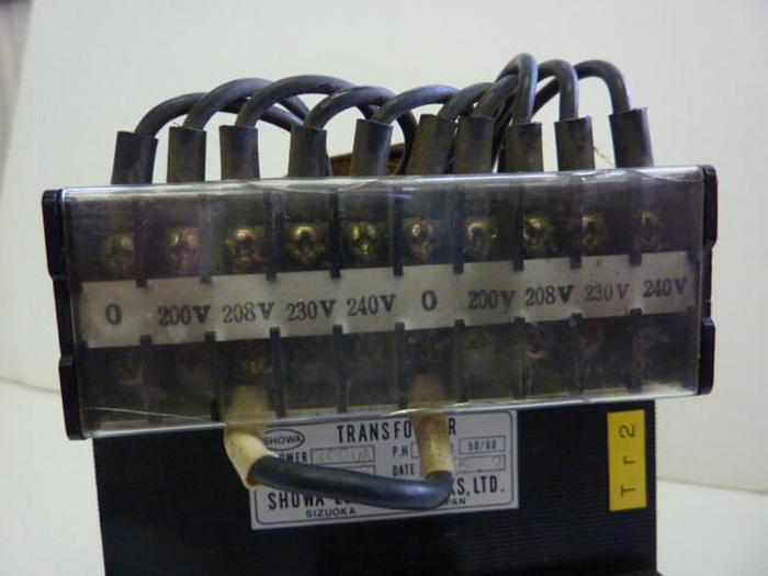 Used SHOWA 0.2 kVA Transformer 1239 #11785