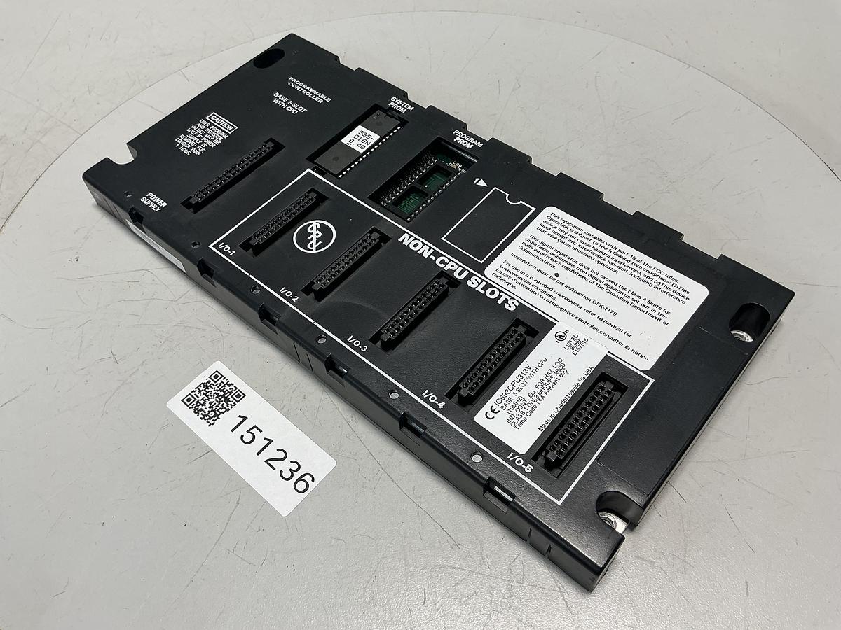 Used GE FANUC  BASE 5-SLOT WITH CPU