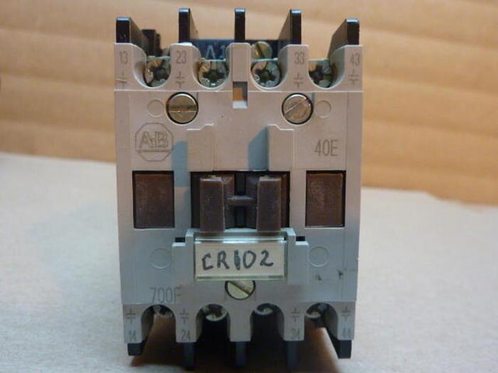 Used ALLEN BRADLEY Relay 700-F400A1 SER B #34883