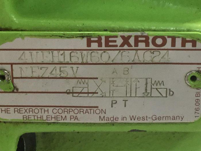 Used REXROTH Valve 4WEH16W606AG24 #105877