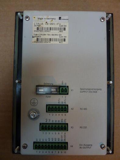 Used INDRAMAT CTA10-1 Operator Interface CTA10.1B-001-FW Used