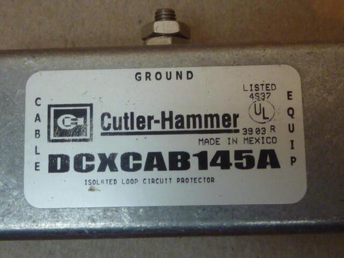 Used CUTLER HAMMER Surge Protector DCXCAB145A #35423