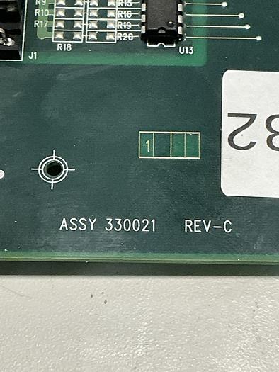 Used VAN DORN PCB PC330-021 REV-C ASSY 330021 REV-C
