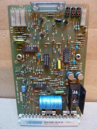 Used VICKERS Power Amplifier Board EEA-PAM-126-B-20 #29836