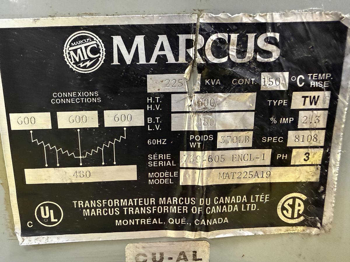 Used MARCUS MAT225A19