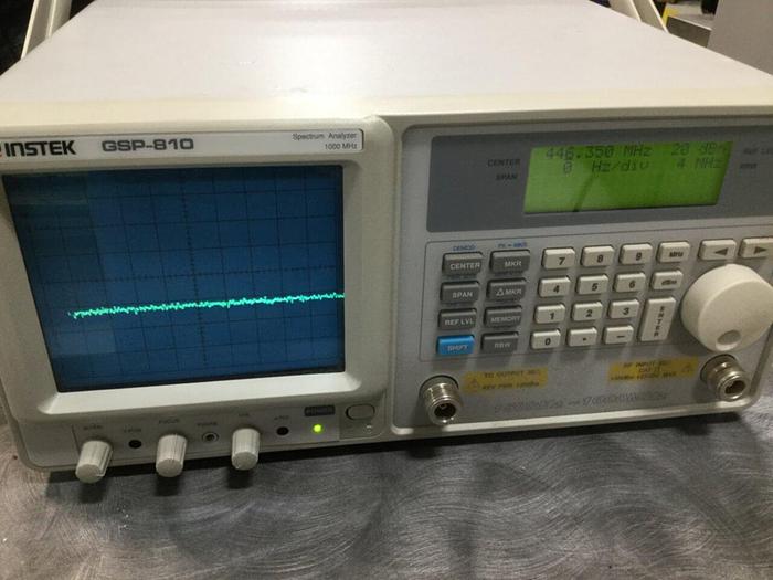 Used GW INSTEK Spectrum Analyzer GSP-810 Used