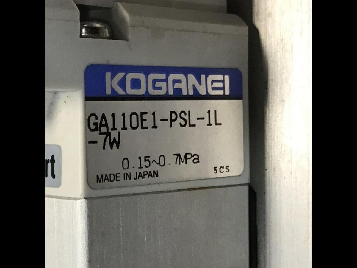 Used KOGANEI Manifold w/ Valves PBM5P-3W USED