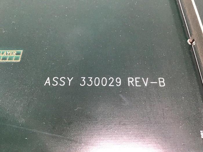 Used VAN DORN Sequencer Circuit Board PC330-029 330-029 Used