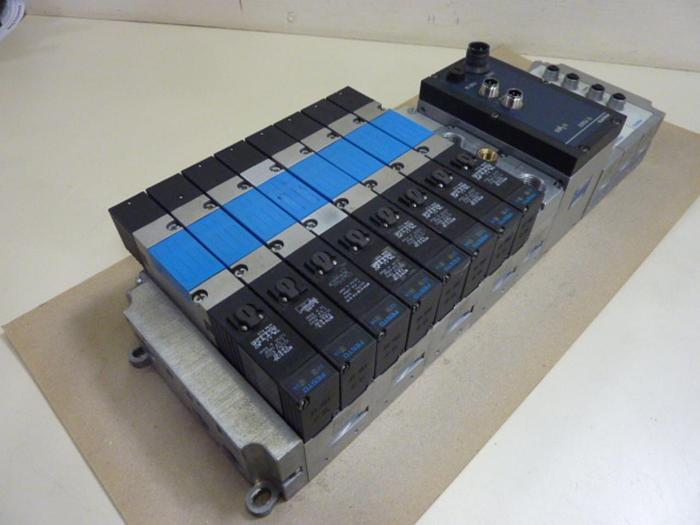 Used FESTO Control Block w/ Valves IFB8-03 #52695