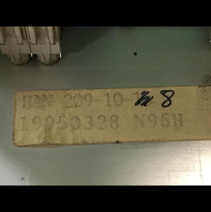 Used HYDROLUX Hydraulic Amplifier Card HAN-209-10-08 Used