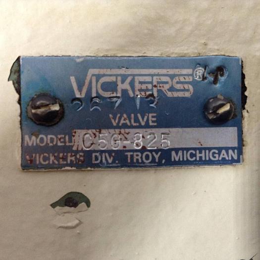 Used VICKERS Check Valve C5G825 #89937