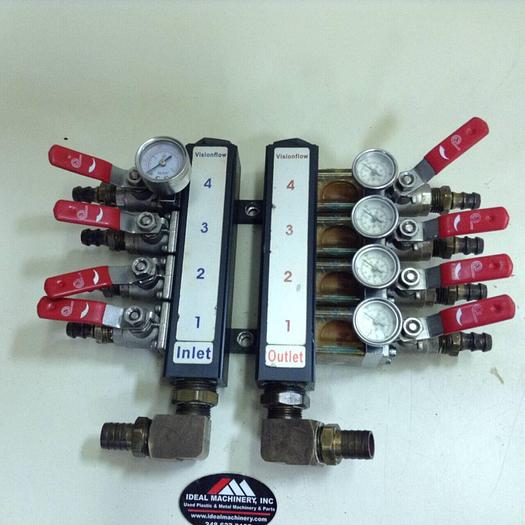 Used PPE Visionflow Meter / Manifold FLOWMETER941 #78945